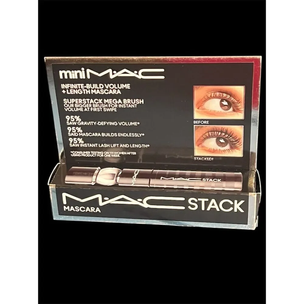 MACStack Infinite-Build Volume Mascara 0.27 oz Volumizing Formula